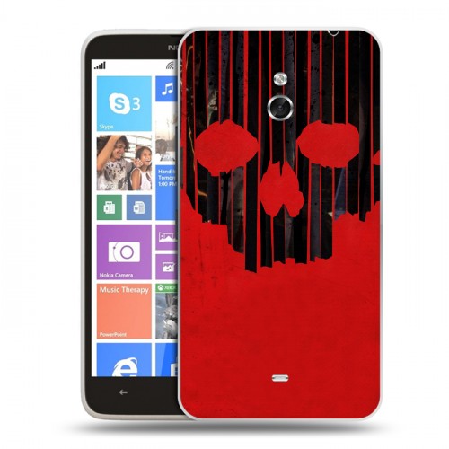 Дизайнерский пластиковый чехол для Nokia Lumia 1320 Хэллоуин