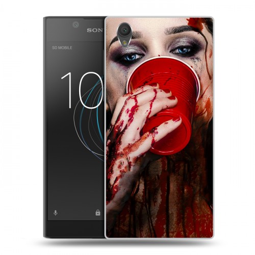 Дизайнерский пластиковый чехол для Sony Xperia L1 Хэллоуин