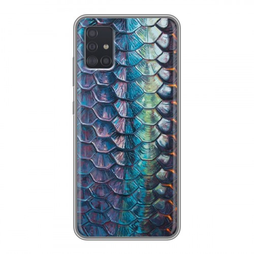Дизайнерский силиконовый чехол для Samsung Galaxy A51 креативный дизайн