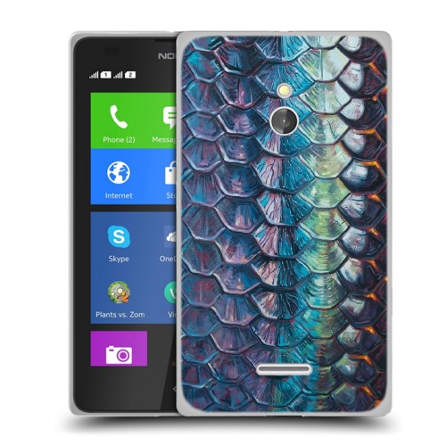 Дизайнерский силиконовый чехол для Nokia XL креативный дизайн