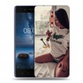 Дизайнерский пластиковый чехол для Nokia 8