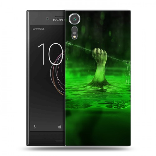 Дизайнерский пластиковый чехол для Sony Xperia XZs стрела 