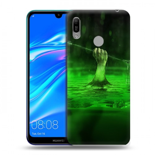 Дизайнерский пластиковый чехол для Huawei Y6 (2019) стрела 