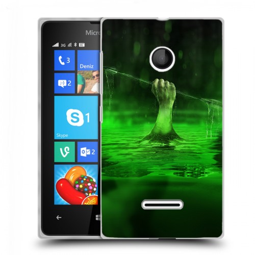 Дизайнерский пластиковый чехол для Microsoft Lumia 435 стрела 