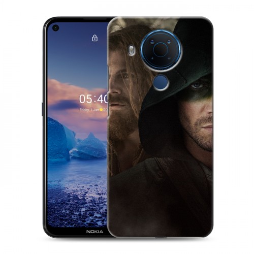 Дизайнерский силиконовый чехол для Nokia 5.4 стрела 