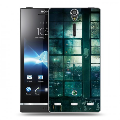 Дизайнерский пластиковый чехол для Sony Xperia S стрела 