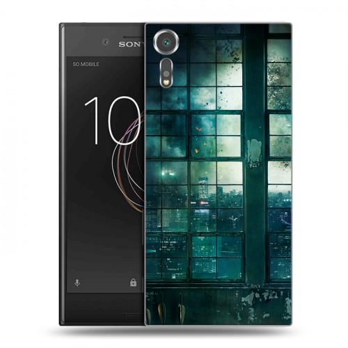 Дизайнерский пластиковый чехол для Sony Xperia XZs стрела 