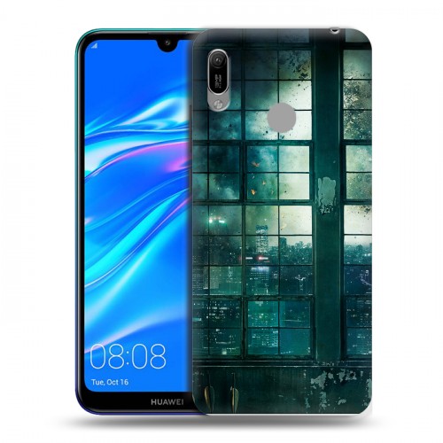 Дизайнерский пластиковый чехол для Huawei Y6 (2019) стрела 