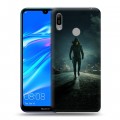 Дизайнерский пластиковый чехол для Huawei Y6 (2019) стрела 