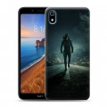 Дизайнерский силиконовый чехол для Xiaomi RedMi 7A стрела 