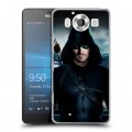 Дизайнерский пластиковый чехол для Microsoft Lumia 950 стрела 