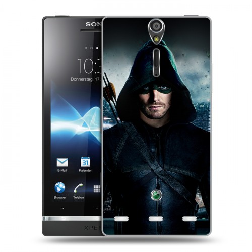 Дизайнерский пластиковый чехол для Sony Xperia S стрела 