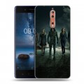 Дизайнерский пластиковый чехол для Nokia 8 стрела 