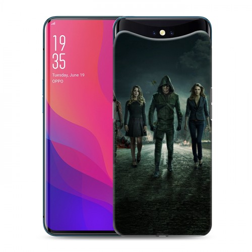 Дизайнерский силиконовый чехол для OPPO Find X стрела 