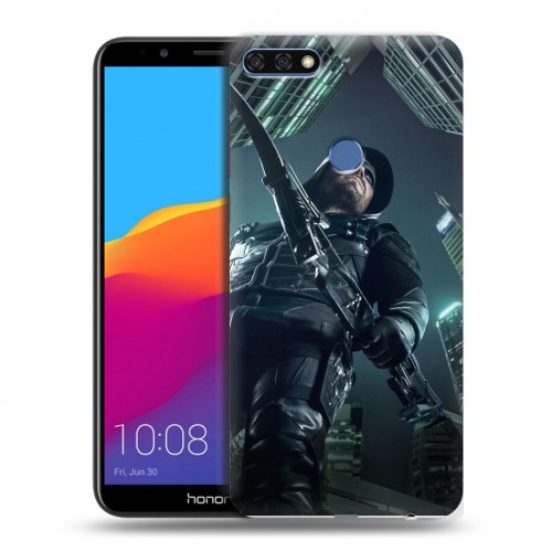 Дизайнерский пластиковый чехол для Huawei Honor 7C Pro стрела 