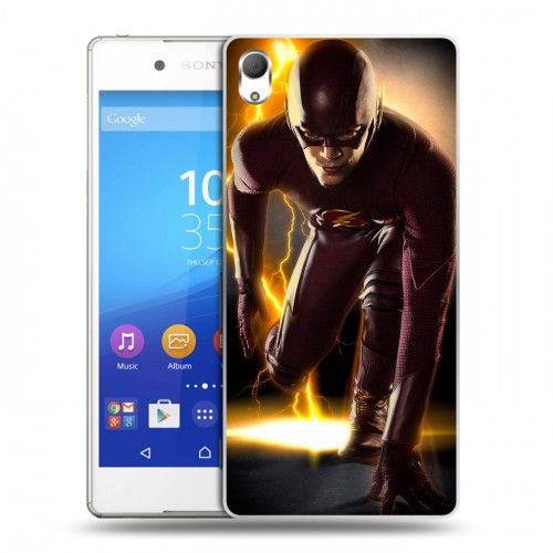 Дизайнерский пластиковый чехол для Sony Xperia Z3+ флэш