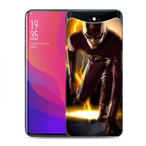 Дизайнерский силиконовый чехол для OPPO Find X флэш