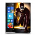 Дизайнерский пластиковый чехол для Microsoft Lumia 435 флэш