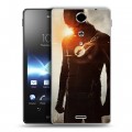 Дизайнерский пластиковый чехол для Sony Xperia TX флэш