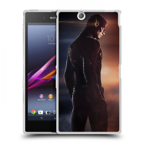 Дизайнерский пластиковый чехол для Sony Xperia Z Ultra  флэш