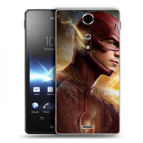 Дизайнерский пластиковый чехол для Sony Xperia TX флэш