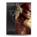 Дизайнерский пластиковый чехол для Sony Xperia XZs флэш