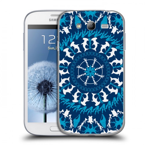 Дизайнерский пластиковый чехол для Samsung Galaxy Grand Непальская мандала