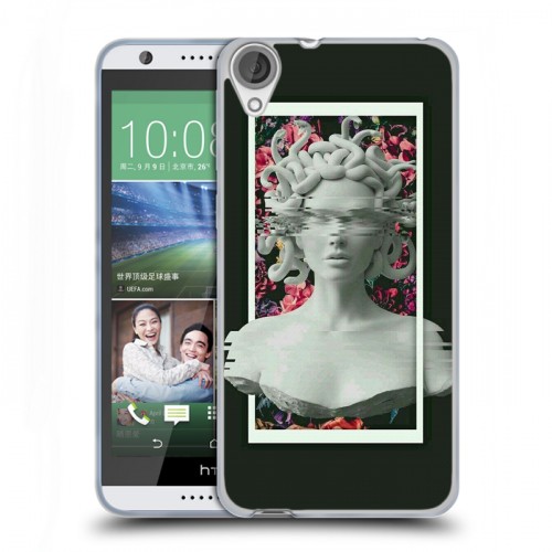 Дизайнерский силиконовый чехол для HTC Desire 820