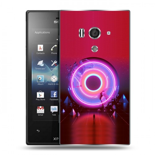 Дизайнерский пластиковый чехол для Sony Xperia acro S imagine dragons