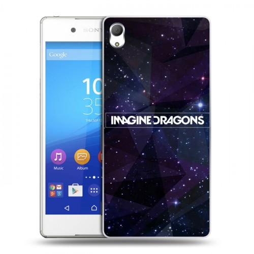 Дизайнерский пластиковый чехол для Sony Xperia Z3+ imagine dragons