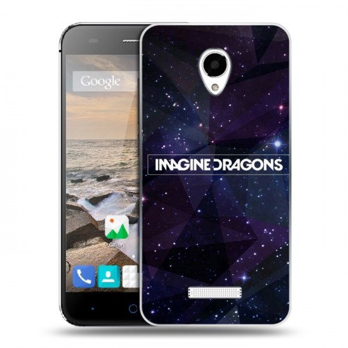 Дизайнерский силиконовый чехол для Micromax Canvas Spark imagine dragons