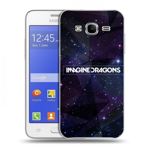 Дизайнерский силиконовый чехол для Samsung Galaxy J7 imagine dragons