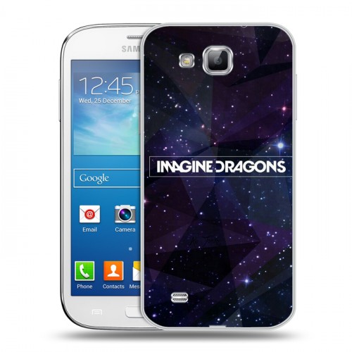 Дизайнерский пластиковый чехол для Samsung Galaxy Premier imagine dragons