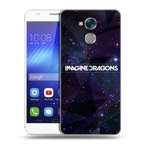 Дизайнерский пластиковый чехол для Huawei Honor 6C imagine dragons