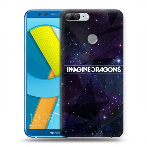 Дизайнерский пластиковый чехол для Huawei Honor 9 Lite imagine dragons