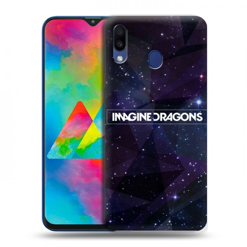 Дизайнерский пластиковый чехол для Samsung Galaxy M20 imagine dragons