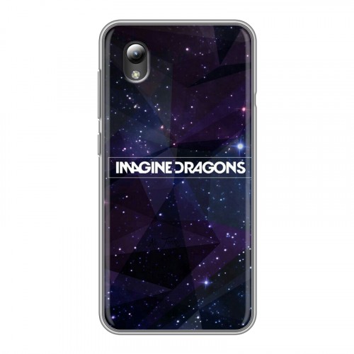 Дизайнерский силиконовый чехол для ZTE Blade A3 (2019) imagine dragons