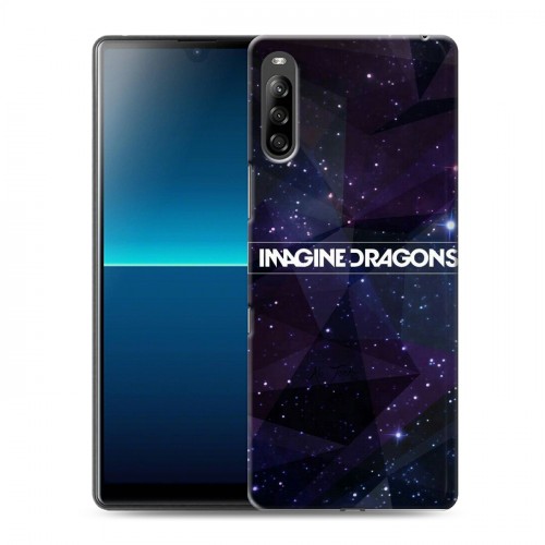 Дизайнерский силиконовый с усиленными углами чехол для Sony Xperia L4 imagine dragons