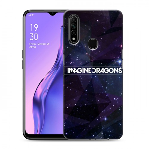 Дизайнерский силиконовый с усиленными углами чехол для OPPO A31 imagine dragons