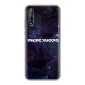 Дизайнерский силиконовый чехол для Huawei Y8p imagine dragons