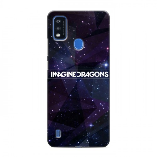 Дизайнерский силиконовый чехол для ZTE Blade A51 imagine dragons