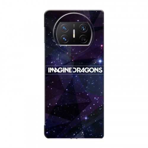 Дизайнерский пластиковый чехол для Huawei Mate X3 imagine dragons