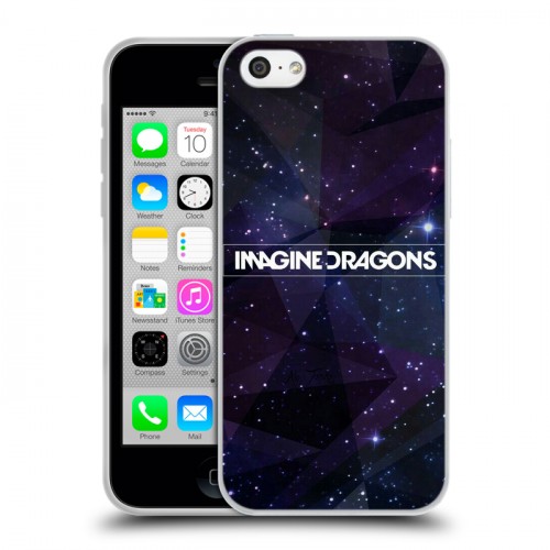 Дизайнерский пластиковый чехол для Iphone 5c imagine dragons