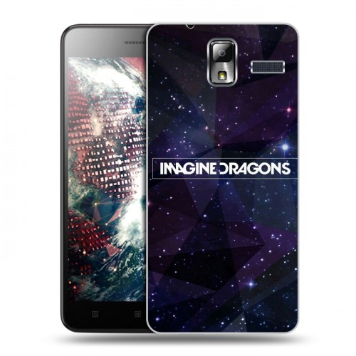 Дизайнерский силиконовый чехол для Lenovo S580 Ideaphone imagine dragons