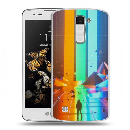 Дизайнерский пластиковый чехол для LG K8 imagine dragons