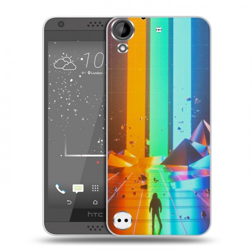 Дизайнерский пластиковый чехол для HTC Desire 530 imagine dragons