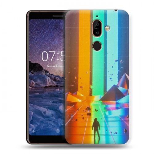 Дизайнерский пластиковый чехол для Nokia 7 Plus imagine dragons