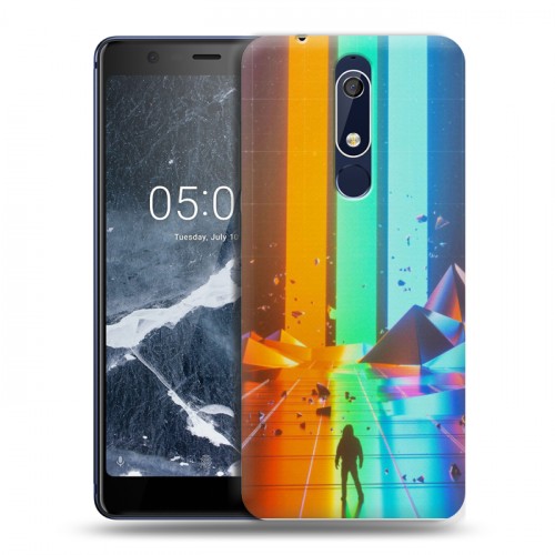 Дизайнерский пластиковый чехол для Nokia 5.1 imagine dragons