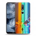 Дизайнерский пластиковый чехол для Nokia 6.1 Plus imagine dragons