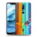 Дизайнерский силиконовый чехол для Nokia 5.1 Plus imagine dragons